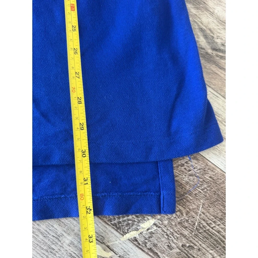 Polo Ralph Lauren Polo Shirt XXL Blue Orange Big Pony Preppy Sporty